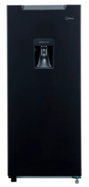 REFRIGERADOR MIDEA 7" NEGRO DESP MRD190CCDLSW