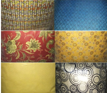 JUEGO 6 COJINES PARA SALA RUSTICA