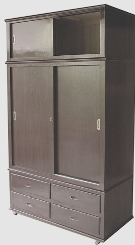 ROPERO ATENEA CHOCOLATE O NOGAL