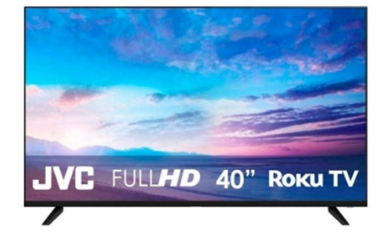 TV PANTALLA JVC 40" SMART TV ROKU SI40FR