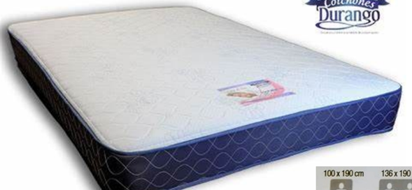 COLCHON INDIVIDUAL DURANGO AGLUTINADO