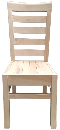 SILLA RUSTICA MADERA DE BARRA