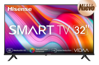 TV PANTALLA HISENSE 32" SMART TV VIDAA FULL HD 32A4KV