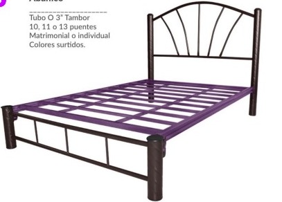 BASE MATRIMONIAL TUB 3" ABANICO