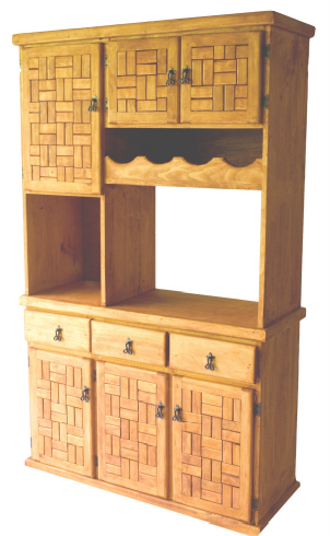 MUEBLE DESPENSERO COCINA RUSTICA 180X120