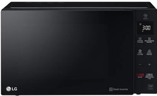 H MICROONDAS LG 1.5 MS1536GIS NEGRO