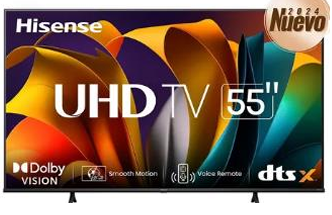 TV PANTALLA HISENSE 55" 55A6NV 4K SMART VIDAA