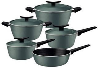 BATERIA TRAMONTINA 5 PZAS JADE SPEZIA