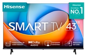 TV PANTALLA HISENSE 43" 43A4NV FHD SMART VIDAA
