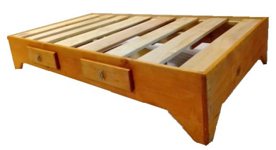 BASE KING SIZE RUSTICA MAD