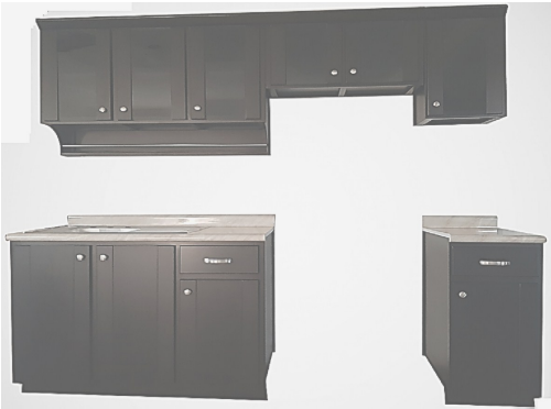 COCINA INTEGRAL FRANCIA CHOCOLATE