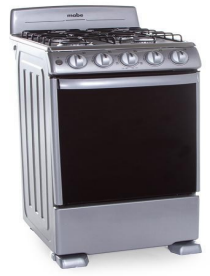 ESTUFA MABE 20" E/E SILVER CUBIERTA ACERO INOXIDABLE EM5041BAIS0