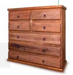 CAJONERA RUSTICA 7 CAJONES CHICA