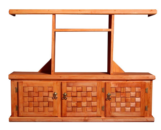 CENTRO ENTRETENIMIENTO 42" RUSTICO