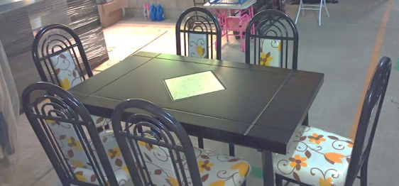 ANTECOMEDOR ARCOIRIS 6 SILLAS