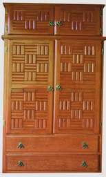 [2454] ROPERO MINI CLOSET 2 CAJONES