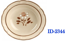 [2344] JUEGO DE PLATOS 24' PIEZAS SOPERO FLOR DE OTOÑO