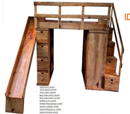 [4018] BASE INDIVIDUAL ELEVADA CON RESBALADILLA