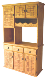 [1841] MUEBLE DESPENSERO COCINA RUSTICA 180X120