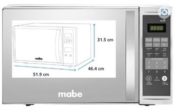 [4315] H. MICROONDAS MABE 1.4 PIES HMM114SEJ CUFT ESPEJO