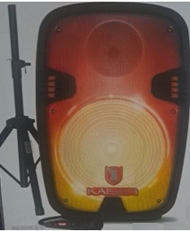 [4350] BOCINA KAISER 15" 25000 WTS RECARGABLE KSW4015