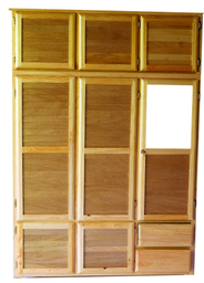 [2091] ROPERO CARLA 1.40 CON ESPEJO