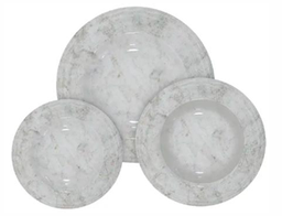 [4523] VAJILLA TRAMONTINA KRAFT TRAVERTINO 12 PZAS