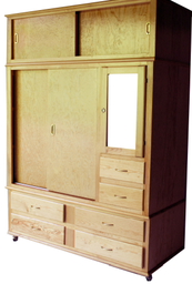 [2385] ROPERO ROMEO 1.40X2.10 3PZS