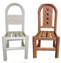 [1281] SILLA RUSTICA MADERA