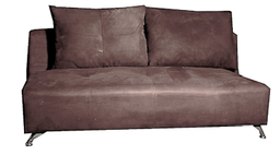[3008] SOFA CAMA NAPOLY CHOCOLATE C/COJINES
