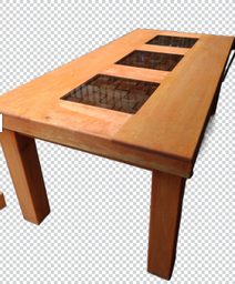 [2105] MESA RUSTICA PARA 8 SILLAS