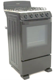 [3181] ESTUFA MABE 20" E/E EM5040BAIN0 NEGRA ACERO INOX