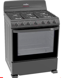 [3847] ESTUFA MABE 30" E/E EM7630BAPN1 NEGRA CUB PORC