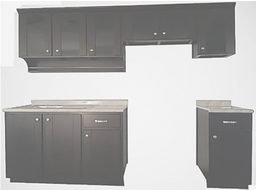 [3214] COCINA INTEGRAL FRANCIA CHOCOLATE