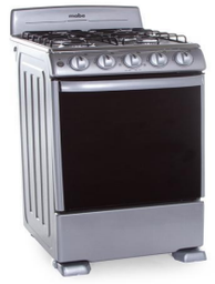 [3210] ESTUFA MABE 20" E/E SILVER CUBIERTA ACERO INOXIDABLE EM5041BAIS0