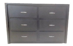 [3250] CAJONERA VINTAGE CHOCOLATE 6 CAJONES